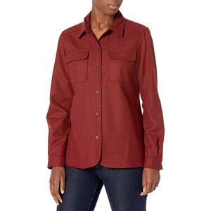 NWT Pendleton Womens' Board Shirt; Red Mix